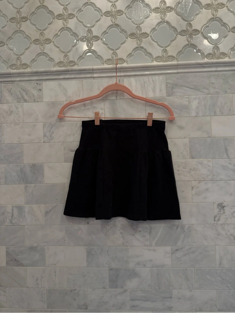 Black button skirt, Gymboree for girls